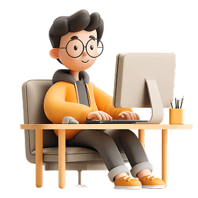 Person demonstrating good posture